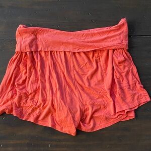Aerie Vibrant Coral Lounge Shorts
